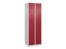 Z-garderobekast,HxBxD 1850x600x500mm,vak B 150/300mm,cil.-slot