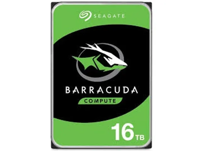 Seagate Barracuda 16TB, 16 TB, 7200 RPM, 512 MB, 3.5 inch, SATA