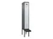 locker met bank,voor scheiding van kleding,HxBxD 2120x300x815mm,1vak