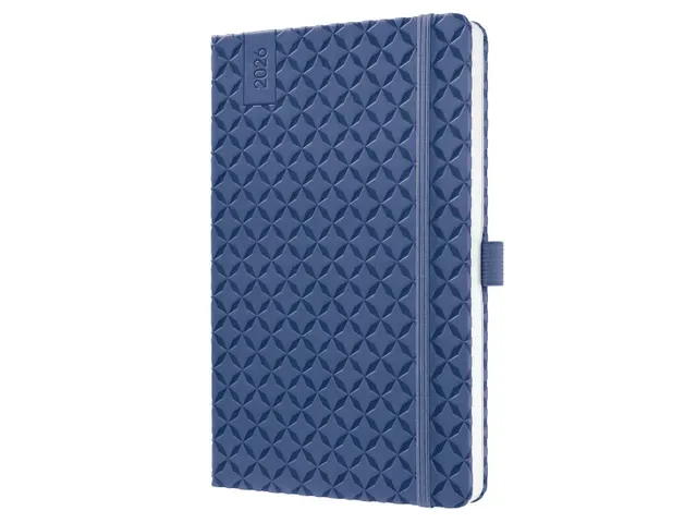 Weekagenda Flair A5 2026 (NL/FR/EN/DU) Indigo Blue Hardcover