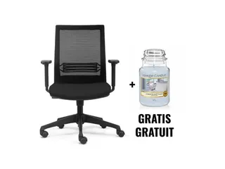 Actie Euroseats 2026 bureaustoel Evora + gratis Yankee kaars - 1
