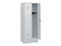 schoollocker,HxBxD 1630x600x500mm,2vak,vak B 300mm,cil.-slot,sokkel