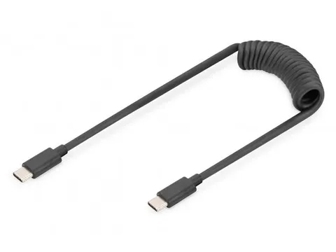 USB - Type C naar USB - Type C veerkabel TPU USB 2.0 PD60W Max; 1m