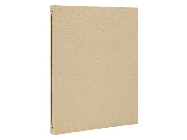 Porte-menu Securit Signature A5 sable