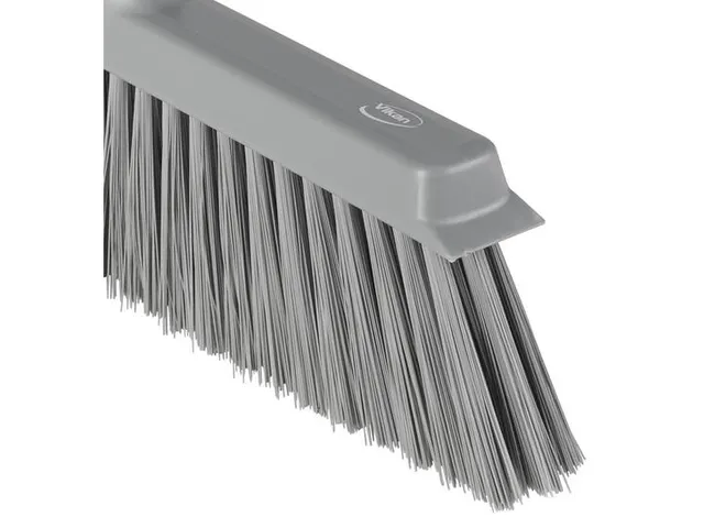 Vikan Hygiene medium veger voor stofblik met lange steel Grijs 250mm