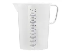 Emga Maatbeker kunststof 0,5 liter Transparant PP