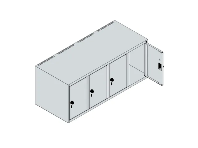 armoire superposable,p. Armoire vestiaire,4compart.