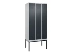 locker voor scheiding van kleding,HxBxD 2120x900x500mm,3vak