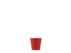 Beker porselein Les Artistes Paris 180ml met siliconen grip Rood
