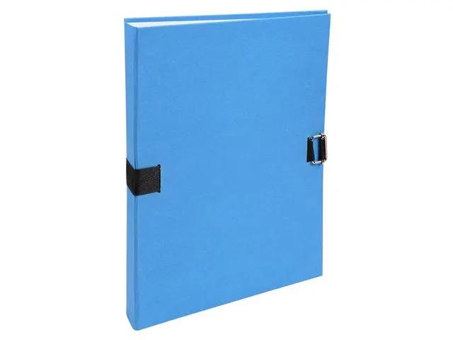 Map uitrekbare rug Forever papier Lichtblauw A4 24x32cm