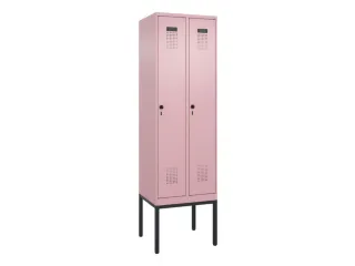 locker,HxBxD 2120x600x500mm,2vak,vak B 300mm,draaigrendel - 2