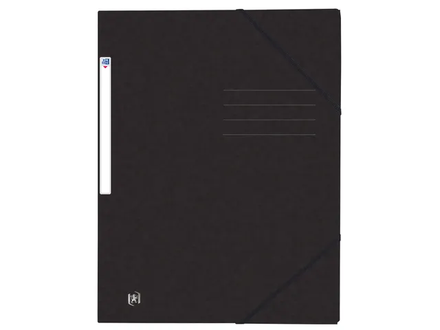 Elastomap Oxford Top File+ A4 zwart karton