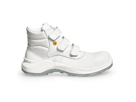 Abeba Food Trax 5012859 hoge S3 veiligheidsschoenen, SRC, ESD, wit, ma
