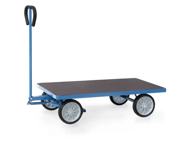 Handtrekwagen Platform 4001V 500Kg 1060x600mm massief rubber
