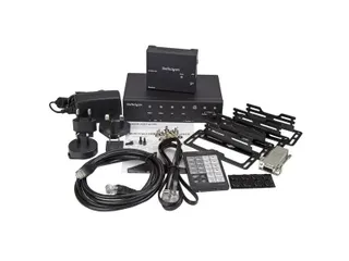 Multi-input Hdbaset Extender Met Switch Dp, Vga, Hdmi Over Cat5/cat6 - 1