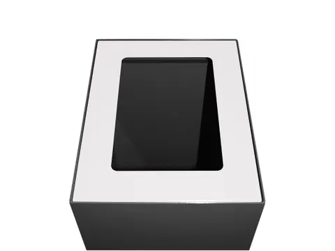 Top modulaire afvalscheidingsunit 60 liter Wit