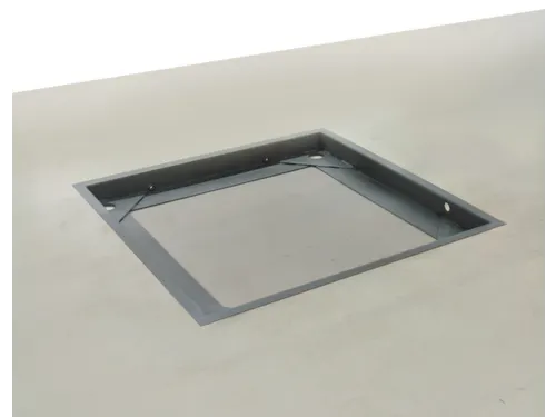 vloerweegschaal,platform BxD 1200x1500mm,plaatstaal,weegbereik 1500kg