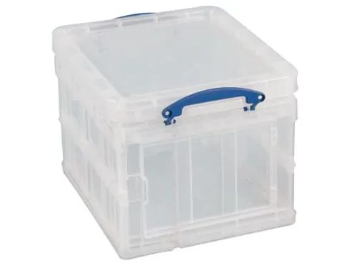 Hangmappenkoffer 35 Liter Transparant Opvouwbaar