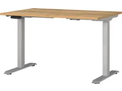 Elektrisch ihv bureau,HxBxD 720-1200x1200x800mm,blad Navarra-eiken