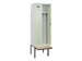 locker met bank,voor scheiding van kleding,HxBxD 2120x600x815mm,2vak