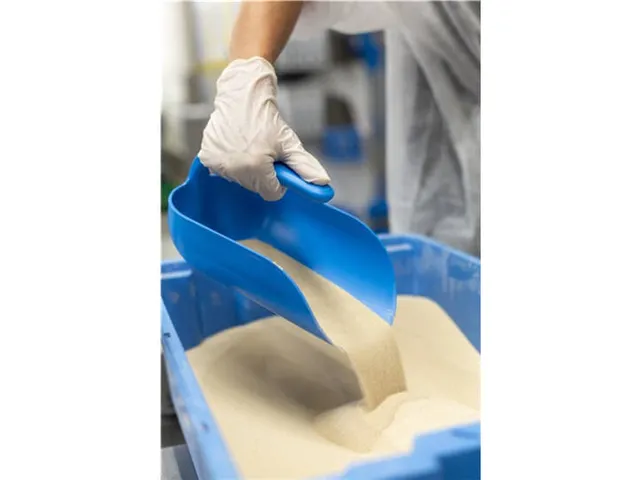 Hygiene handschep Blauw ergonomisch 2L