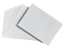 Correspondentiekaart Djois Atlanta A6 105x148mm 200gr wit 50 stuks