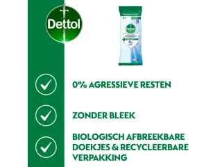 Dettol Reinigingsdoekjes Desinfecterend Cleanser 110 doekjes - 3