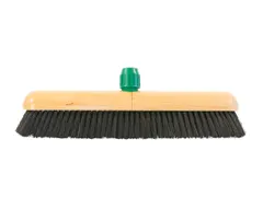 Zaalbezem Cleaninq gemengd haar met steelhouder 40cm