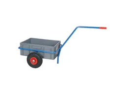 handtrekwagen,draagverm. 200kg,laadvl. LxB 600x400mm,kunststof bak