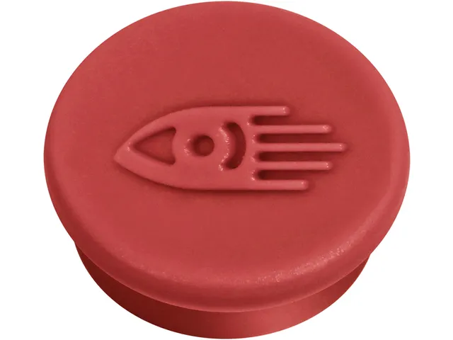 Magneet Legamaster 20mm 250gr rood 8 stuks