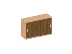 Schuifdeurkast,Decor Romp Beuken,Decor Front Noten