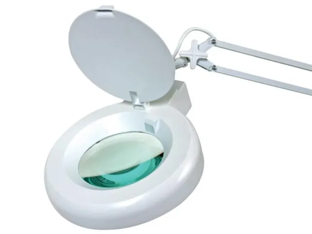 Loeplamp Met Vergrootglas 5 Dioptrie 22w Wit