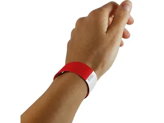Polsband Combicraft Tyvek rood 100 stuks - 5