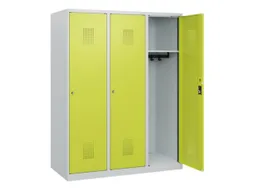schoollocker,HxBxD 1530x1200x500mm,3vak,vak B 400mm,cil.-slot