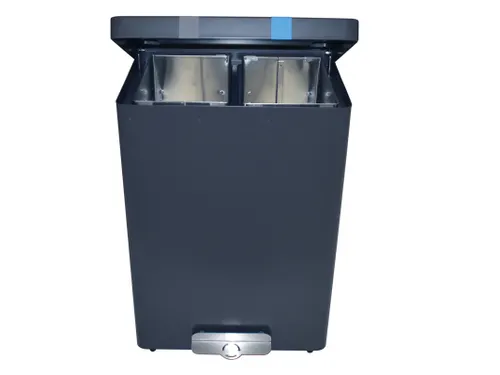 Brandveilige Pedaalemmer Recyclokick 2 Grafietgrijs 2x 34 liter