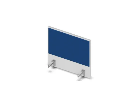 panneau de rehausse p. table de bureau Bl-blanc BN6016-bleu