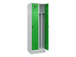 locker voor scheiding van kleding,HxBxD 1950x600x500mm,2vak
