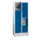 lockerkast,HxBxD 1518x600x500mm,2x4vakken,RAL7035,front RAL5010