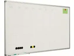 OUTLET Planbord 60x120cm Softline profiel 8mm Week NL