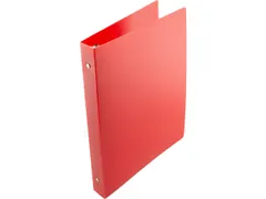 Ringband Kangaro A4 23-rings 25mm O-mechaniek 1,2mm PP rood