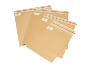 Sendbag verzendverpakking IEZZY 34/38 x 45cm bruin 200 stuks - 6