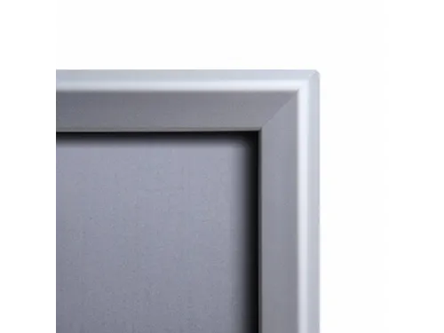 Kliklijst A3 Rechte Hoeken 32mm Zilver B1 Brandwerend