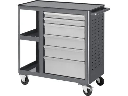 werkbank,HxBxD 950x960x450mm,metaalblad,draagverm. 450kg