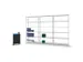 rayonnage modulaire,rayonnage départ,HxlxP 2500x1360x335mm