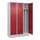 locker voor scheiding van kleding,HxBxD 1950x1200x500mm,3vak