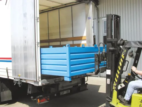 Systeem-Stapelcontainer Verzinkt 850x600x1200mm 500kg Inhoud 0 5m³