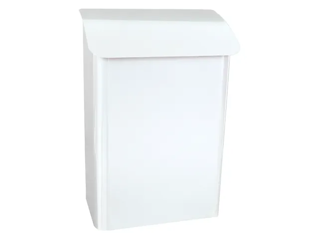 Wandbrievenbus Lugon Wit Staal