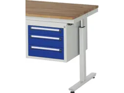 laden-onderbouw,v. werkbank,HxBxD 395x480x600mm,3lade(n)