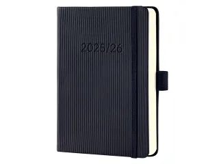 Weekagenda Conceptum 25/26 18maands (NL/FR/EN/DU) zwart Hardcover - 2