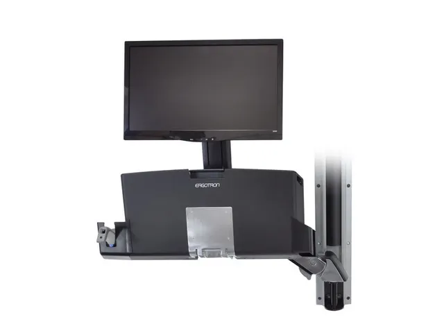 Station murale Ergotron StyleView Combo Assis-Debout 24 inch Aluminium